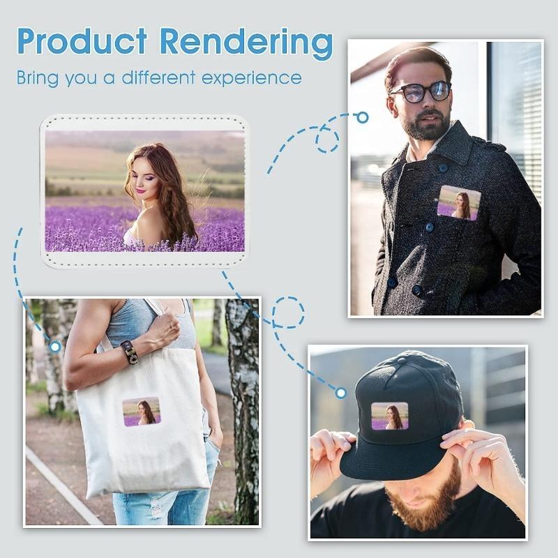 E8BD 昇華パッチブランクアイロン接着パッチ帽子ジーンズシ - Hat Sublimation Blank のレビューと価格